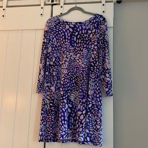 Lilly Pulitzer size L velour dress